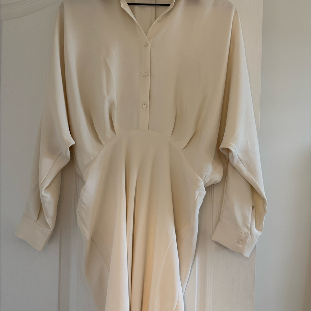 Express Cream Dress